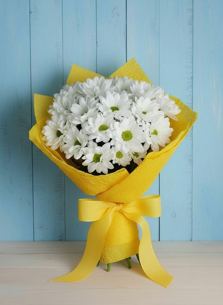 Букет цветов из: Хризантемы в Емве