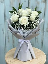 Букет цветов из:  Розы в Емве