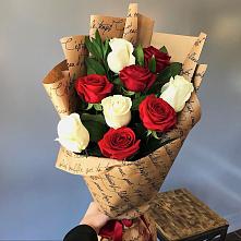 Букет цветов из:  Розы #REPLACE_PRED# Емве
