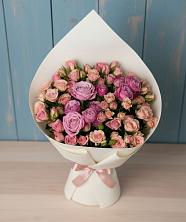 Букет Нежная розовость в Емве Букет цветов из: Розы в Емве
